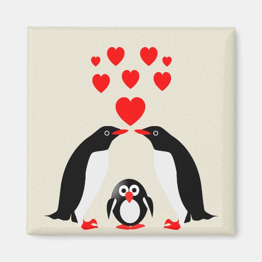 Penguins Magneet (Voorkant)