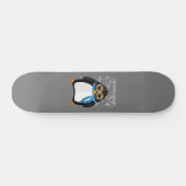 Penguins Make Me Happy Persoonlijk Skateboard (Horizontaal)