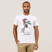 Penguin's Palestine Solidarity Campaign T-shirt (Voorkant volledig)