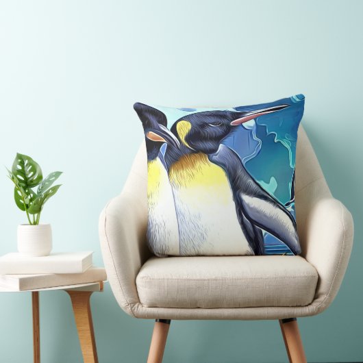 Penguins Pillow Kussen (Stoel)