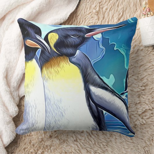 Penguins Pillow Kussen (Deken)