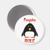 Penguins-regel Magneet (Voorkant / Achterkant)