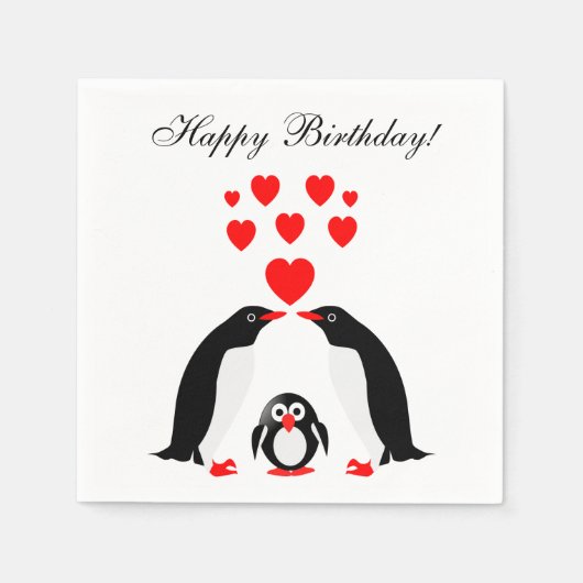 Penguins Servetten (Voorkant)