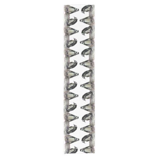 Penguins Short Table Runner Korte Tafelloper (Voorkant)