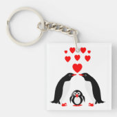 Penguins Sleutelhanger (Voorkant)