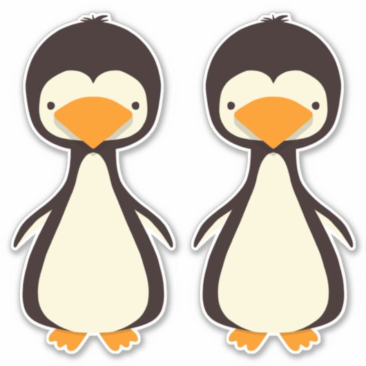 Penguins Sticker (Voorkant)