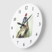 Penguins Wall-klok Grote Klok (Hoek)