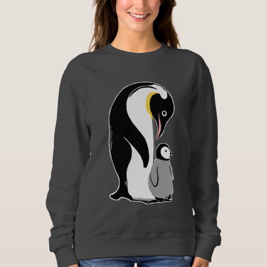 Penguins Women's Sweatshirt (Voorkant)