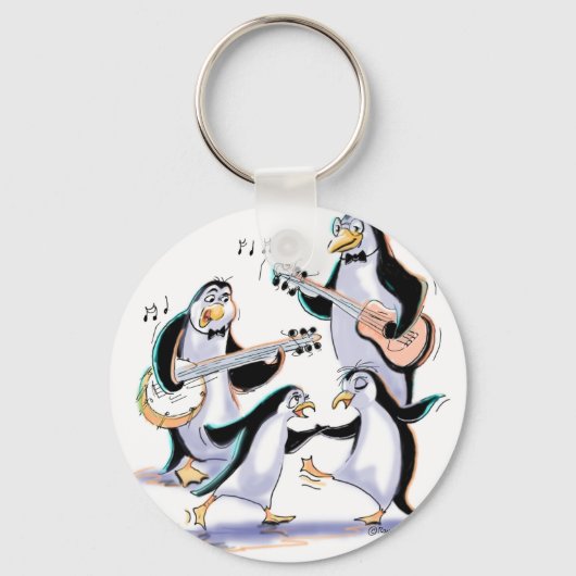 pEnGuInSWiNgInG Sleutelhanger (Voorkant)