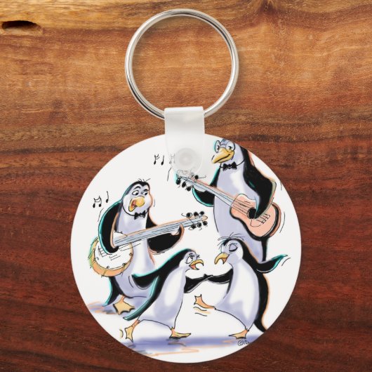 pEnGuInSWiNgInG Sleutelhanger (Voorkant)