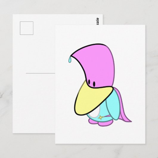 Pengwizard Briefkaart (Voorkant / Achterkant)