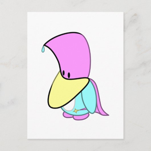 Pengwizard Briefkaart (Voorkant)