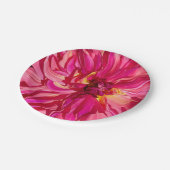 Penhill Dark Monarch dahlia borden Papieren Bordje (Gekanteld)