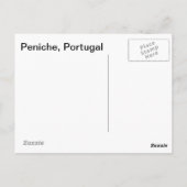 Peniche, Portugal Briefkaart (Achterkant)