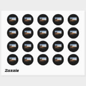 Peniche-Sticker Ronde Sticker (Vel)