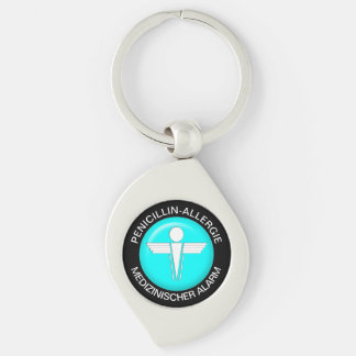 PENICILLIN-ALLERGIE Medical Alert Metal Sleutelhan Sleutelhanger