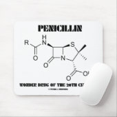 Penicillin Wonder Drug uit de 20e eeuw Muismat (Met muis)