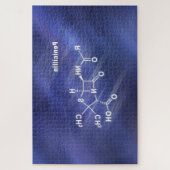 Penicilline, antibioticum, structuurchemisch legpuzzel (Verticaal)