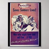 Penicilline Poster (Voorkant)
