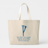 Penicillium Humor Tote Bag (Achterkant)