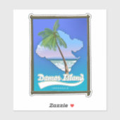 Penida-eiland Indonesië Sticker (Vel)