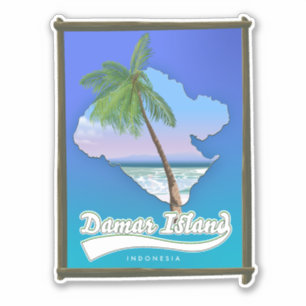 Penida-eiland Indonesië Sticker