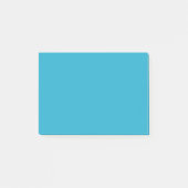 Peninkt Blauw Vet Verkleurd Post-it® Notes (Voorkant)