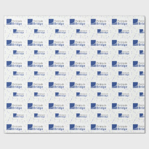Peninsula Bridge: Groot Logo Inpakpapier