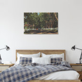 Peninsula Highway US 101 El Camino Real Uitzicht Canvas Afdruk (Insitu (Slaapkamer))