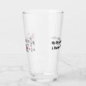 Peninsula Water Polo Logo Pint Glass Glas (Links)