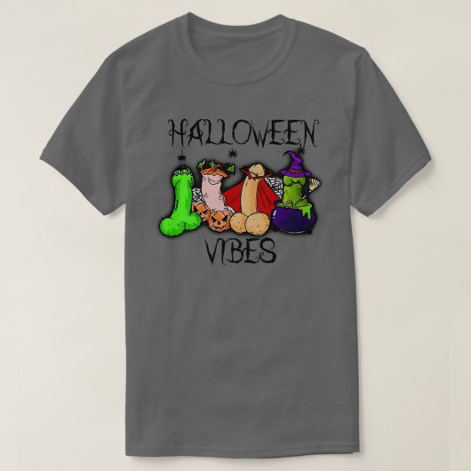 Penit halloween vibes t-shirt (Design voorkant)