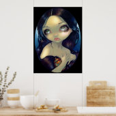 Penitent Magdalene ART PRINT lowbrow gothic (Keuken)