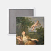Penitent Mary Magdalene, 1700-05 Magneet (Voorkant / Achterkant)