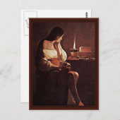 Penitent Mary Magdalene (Magdalena Terf) Briefkaart (Voorkant / Achterkant)