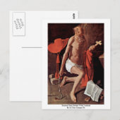 Penitent Saint Jerome met kardinaal Briefkaart (Voorkant / Achterkant)