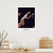 Penitent St. Francis van Zurbaran de Francisco Poster (Keuken)
