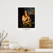 Penitent St. Mary Magdalene door Titiaan Poster (Keuken)