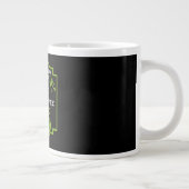 penitentiair beambte grote koffiekop (Rechts)