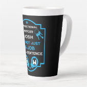 penitentiair beambte latte mok (Rechterhoek)