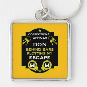 penitentiair beambte sleutelhanger