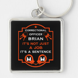 penitentiair beambte sleutelhanger