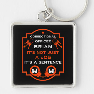 penitentiair beambte sleutelhanger