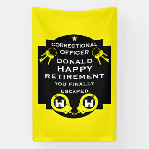 Penitentiaire correctionele ambtenaar pensioen spandoek