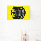 Penitentiaire correctionele ambtenaar pensioen spandoek (Insitu)