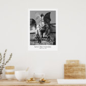 Penitentiaire druk van de oostelijke staat poster (Keuken)