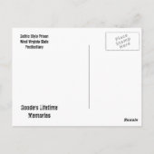 Penitentiaire Inrichting West Virginia Briefkaart (Achterkant)