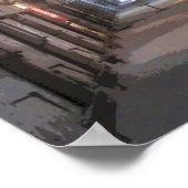 Penitentiaire olie van de oostelijke staat poster (Hoek)