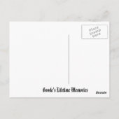 Penitentiaire staat West Virginia Briefkaart (Achterkant)