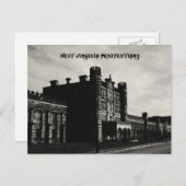 Penitentiaire staat West Virginia Briefkaart (Voorkant / Achterkant)