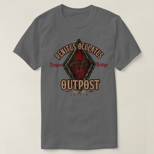 Penitus oculatus buitenpost t-shirt (Design voorkant)